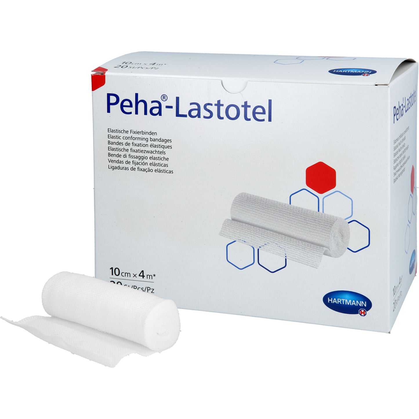 PEHA-LASTOTEL Fixierbinde 10 cmx4 m 20 St