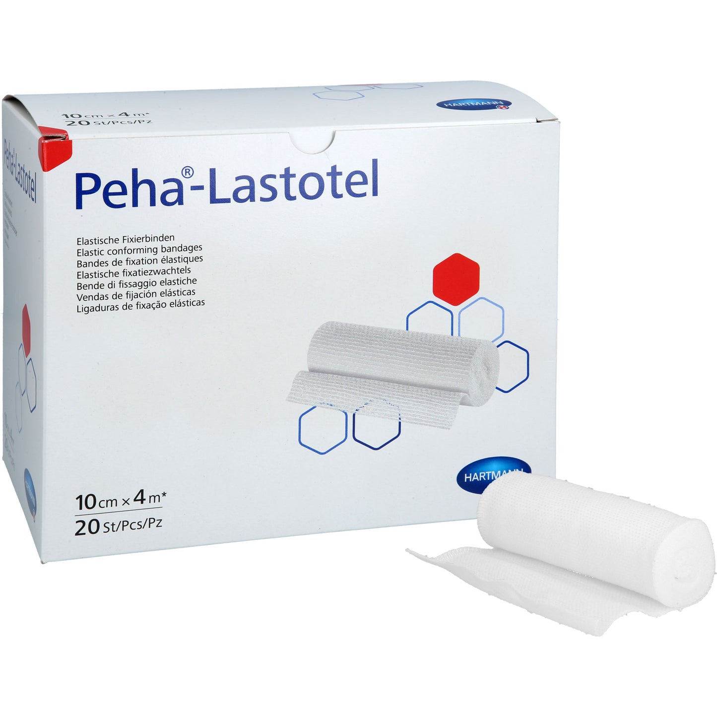 PEHA-LASTOTEL Fixierbinde 10 cmx4 m 20 St