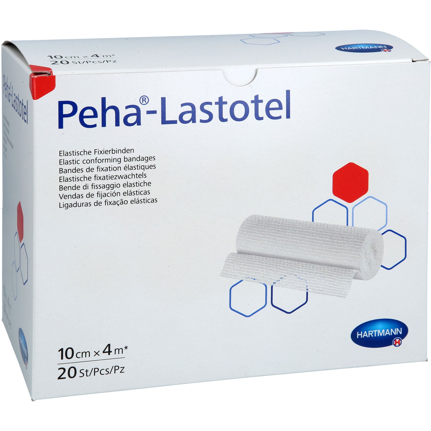 PEHA-LASTOTEL Fixierbinde 10 cmx4 m 20 St