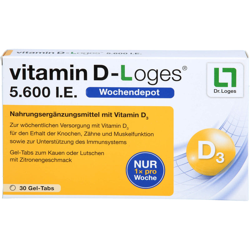 VITAMIN D LOGES 5.600 I.E. 30 St