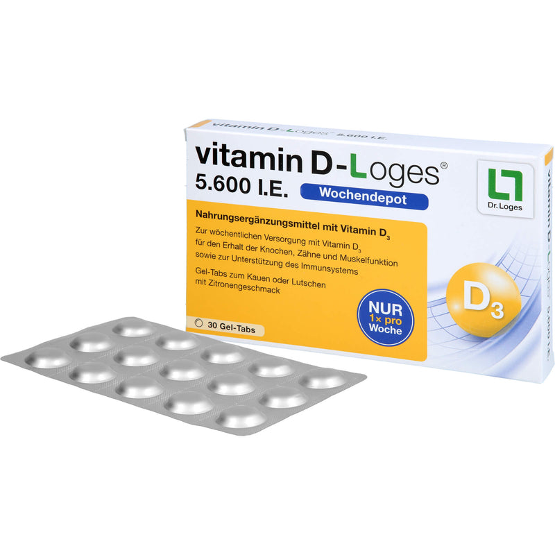 VITAMIN D LOGES 5.600 I.E. 30 St