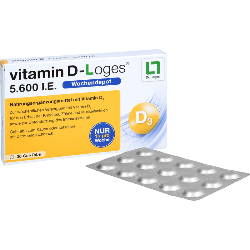 VITAMIN D LOGES 5.600 I.E. 30 St