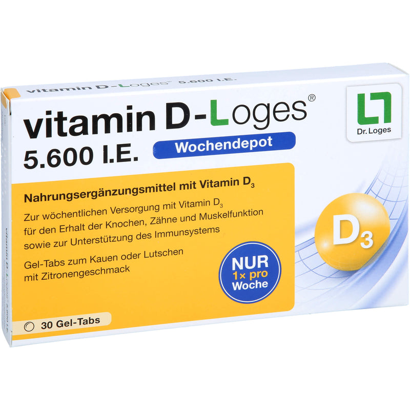 VITAMIN D LOGES 5.600 I.E. 30 St