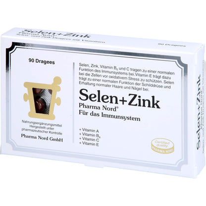 SELEN+ZINK Pharma Nord Dragees 90 St