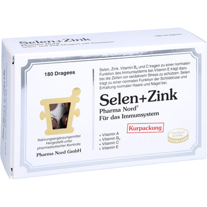 SELEN+ZINK Pharma Nord Dragees 180 St
