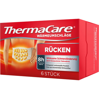 THERMACARE Rückenumschläge S-XL z.Schmerzlind. 6 St
