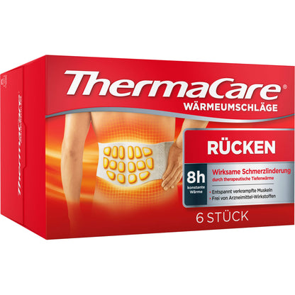 THERMACARE Rückenumschläge S-XL z.Schmerzlind. 6 St
