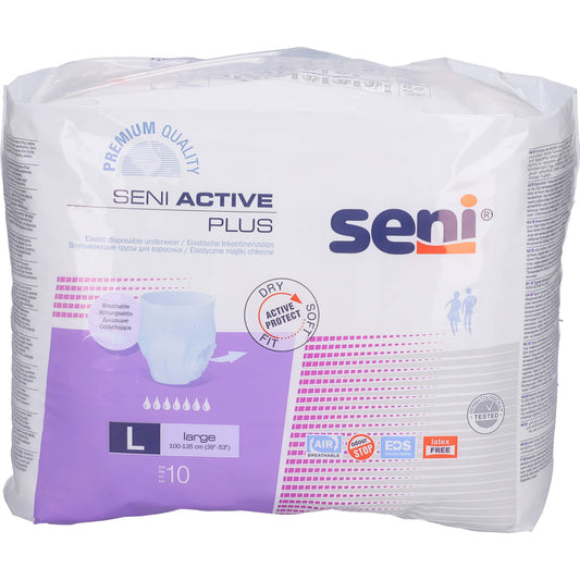 SENI Active Inkontinenzpants plus L 8X10 St