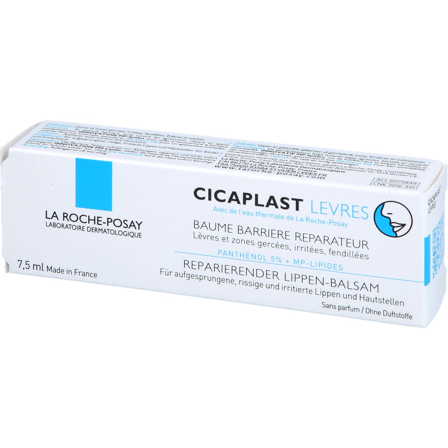 ROCHE-POSAY Cicaplast Lippen B5 Balsam 7.5 ml