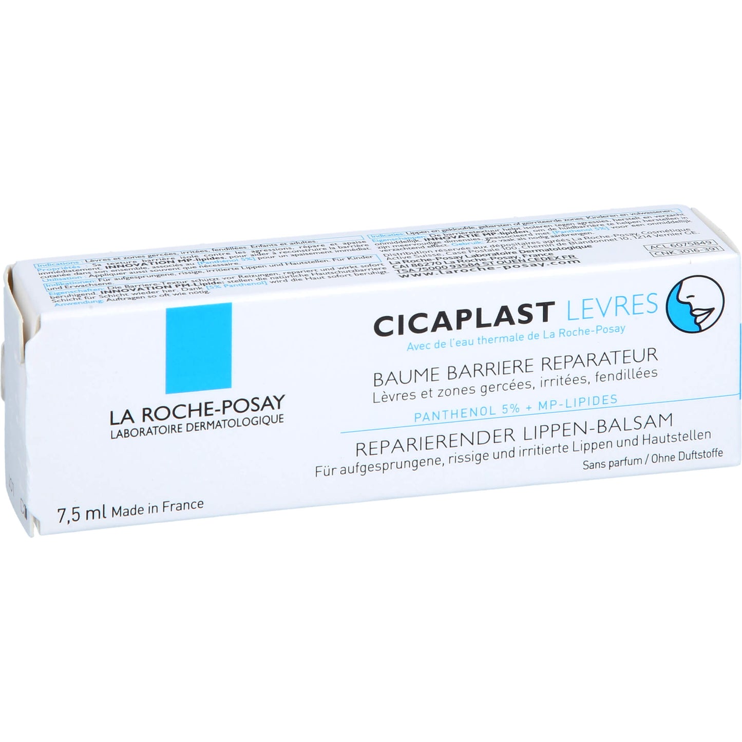 ROCHE-POSAY Cicaplast Lippen B5 Balsam 7.5 ml