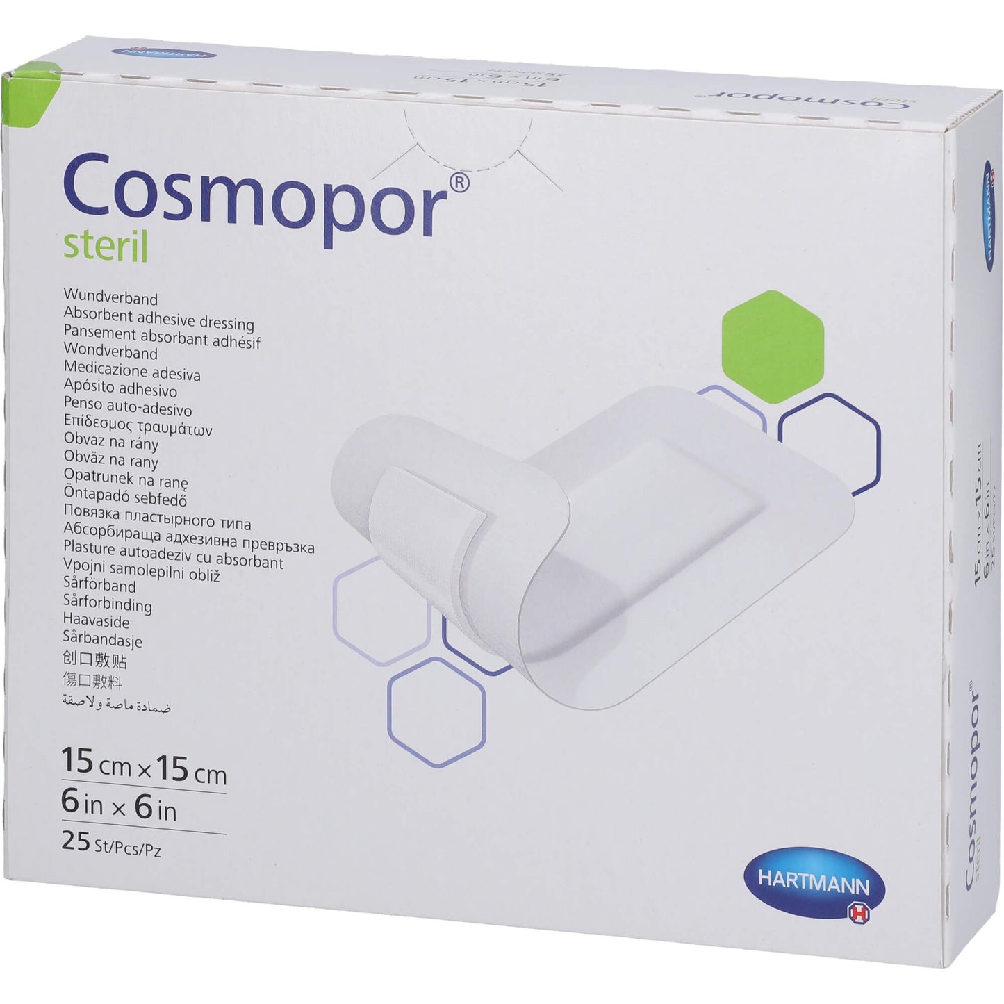 COSMOPOR steril Wundverband 15x15 cm 25 St