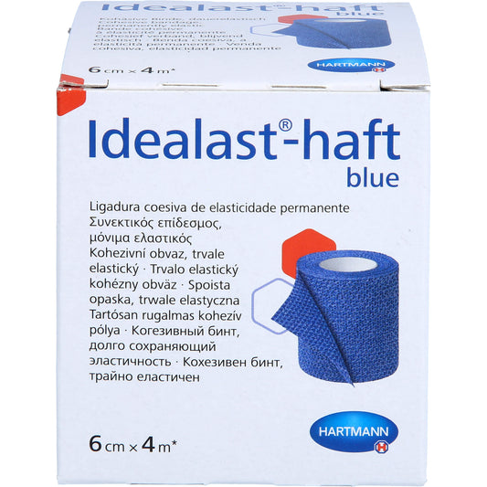 IDEALAST-haft color Binde 6 cmx4 m blau 1 St