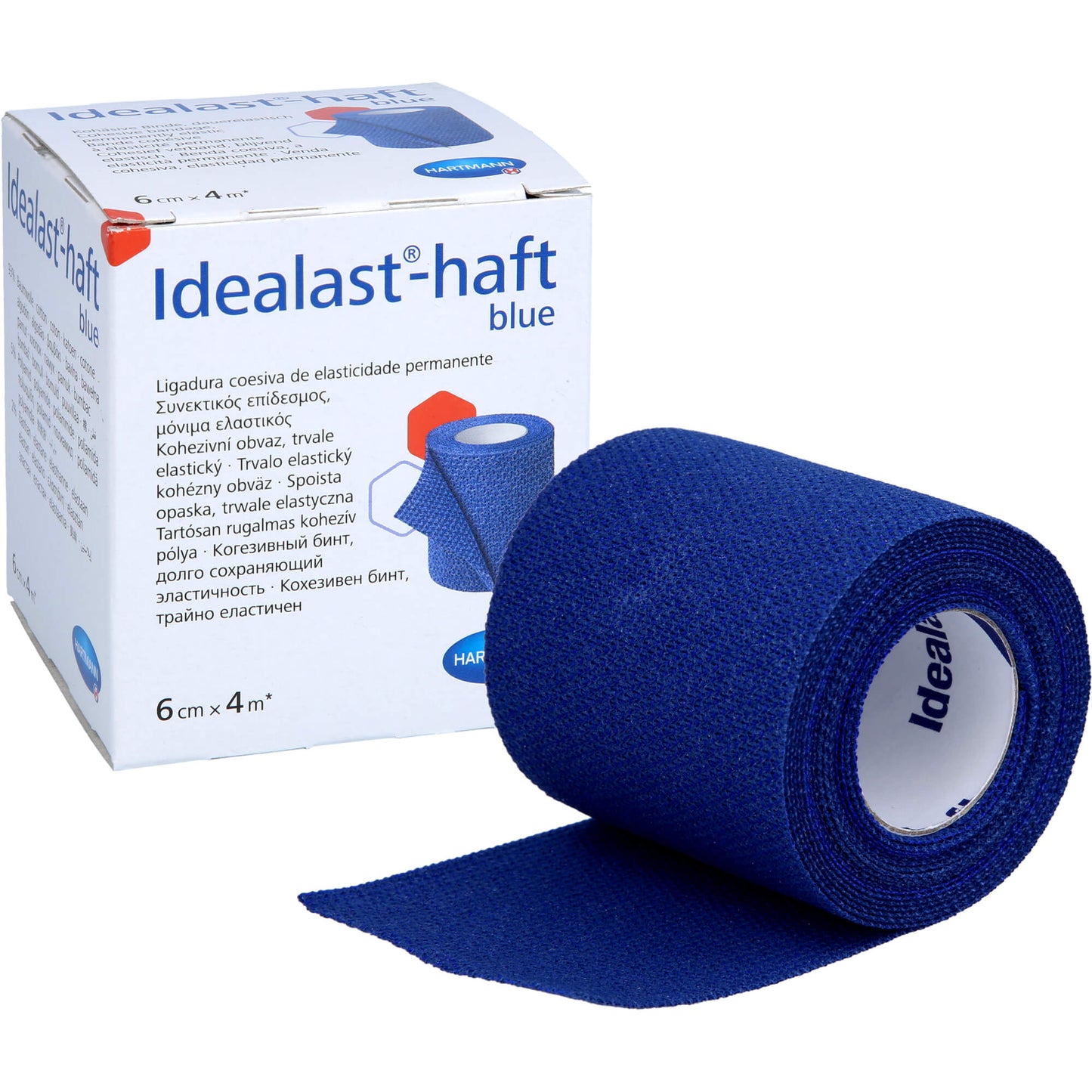 IDEALAST-haft color Binde 6 cmx4 m blau 1 St