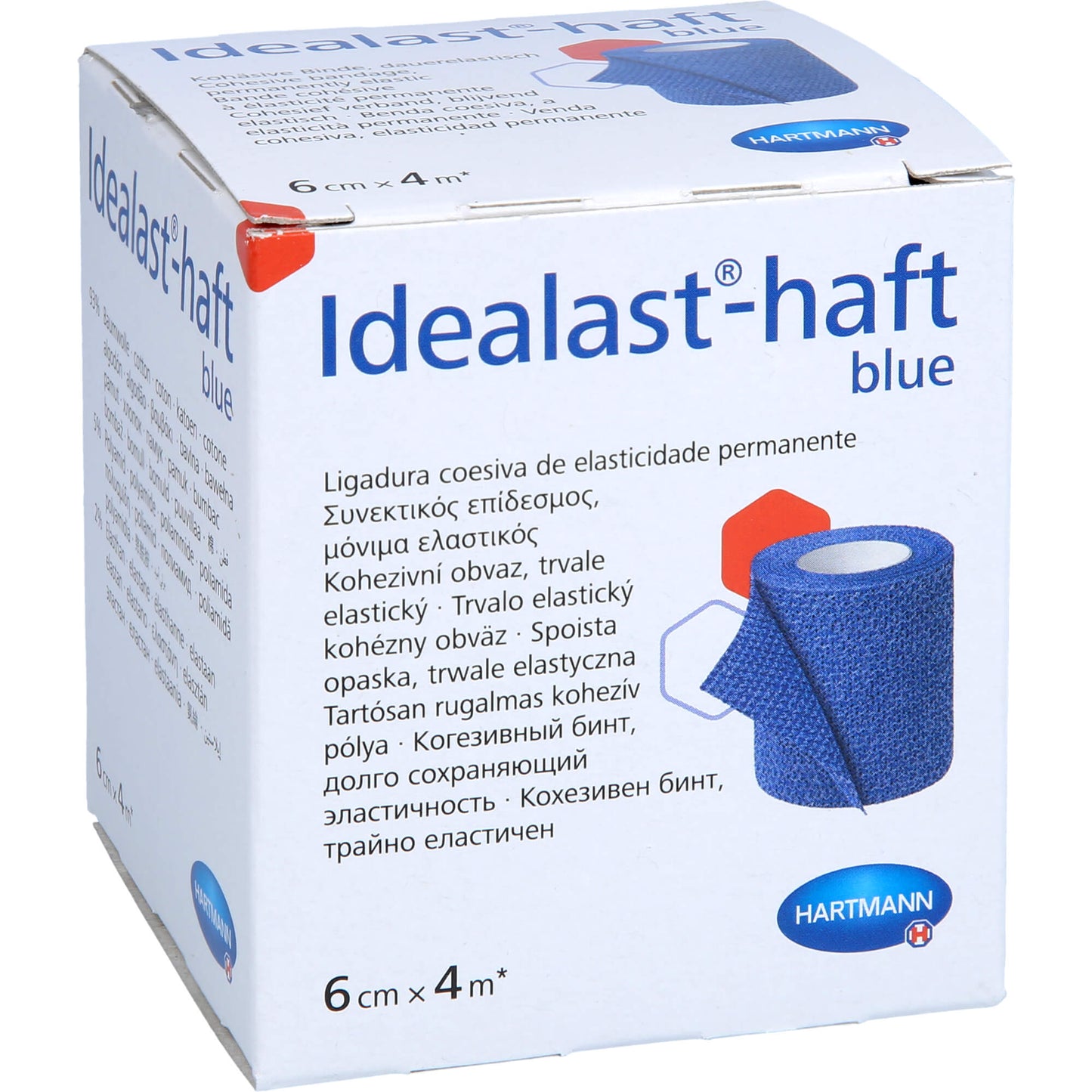 IDEALAST-haft color Binde 6 cmx4 m blau 1 St