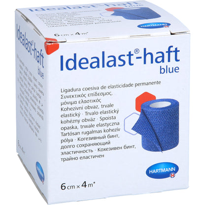 IDEALAST-haft color Binde 6 cmx4 m blau 1 St