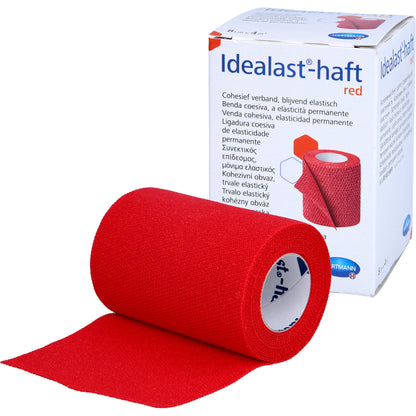 IDEALAST-haft color Binde 8 cmx4 m rot 1 St