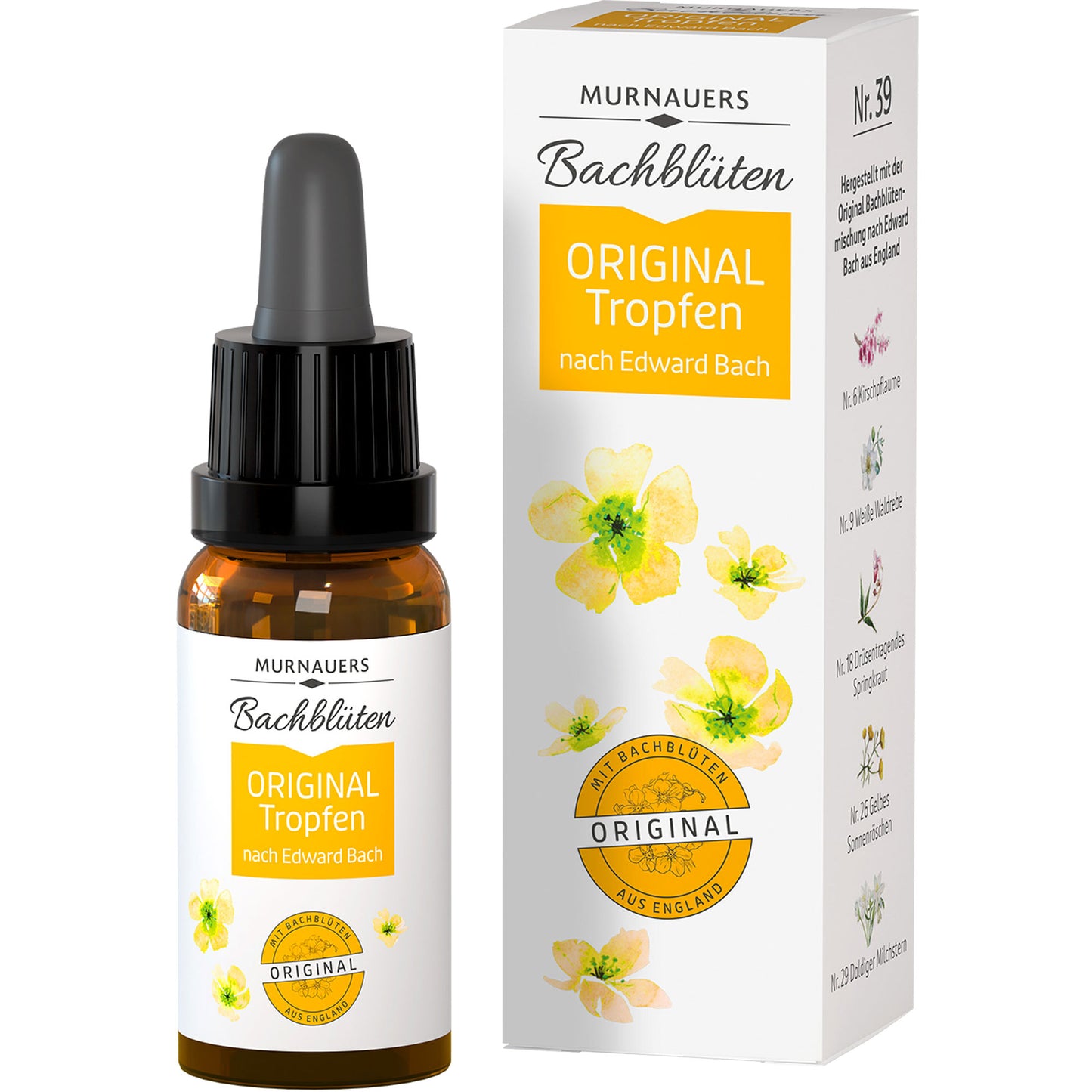 BACHBLÜTEN Murnauers Original Tropfen 10 ml