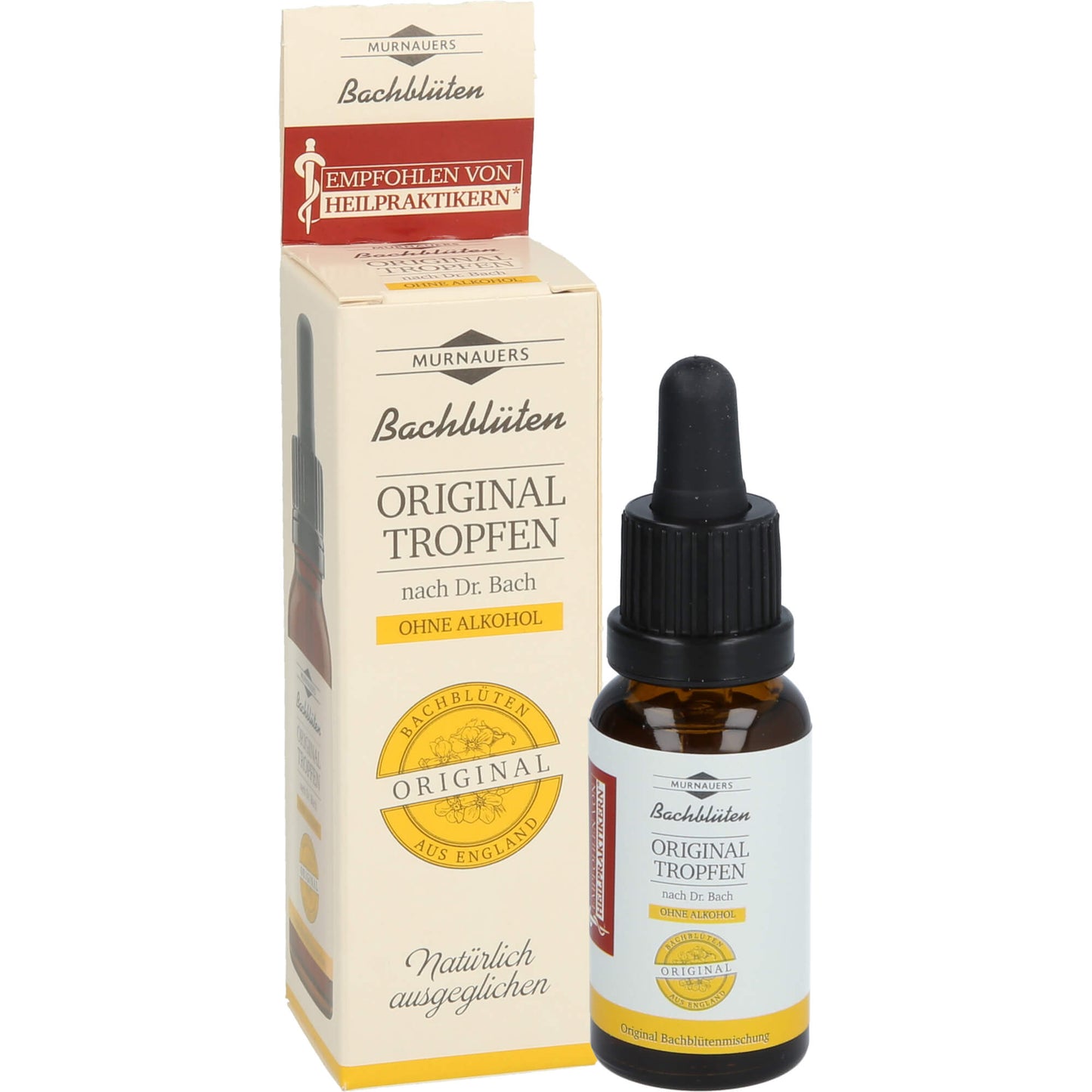 BACHBLÜTEN Murnauers Original Tropfen ohne Alkohol 20 ml