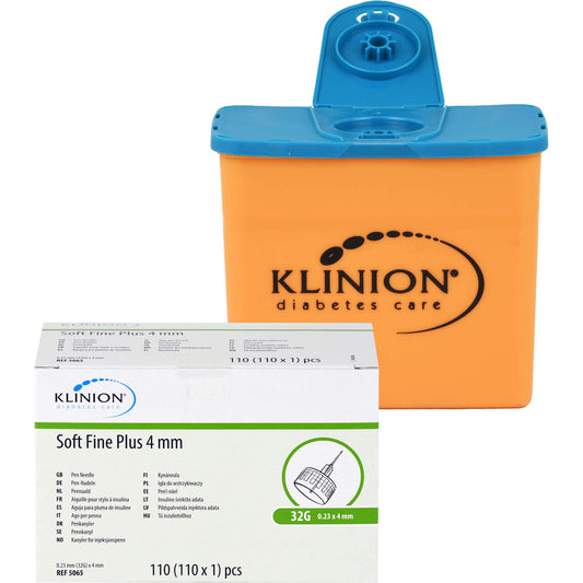 KLINION Soft fine plus Pen-Nadeln 0,23x4 mm 32 G 110 St