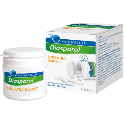 MAGNESIUM DIASPORAL 400 Extra Kapseln 100 St