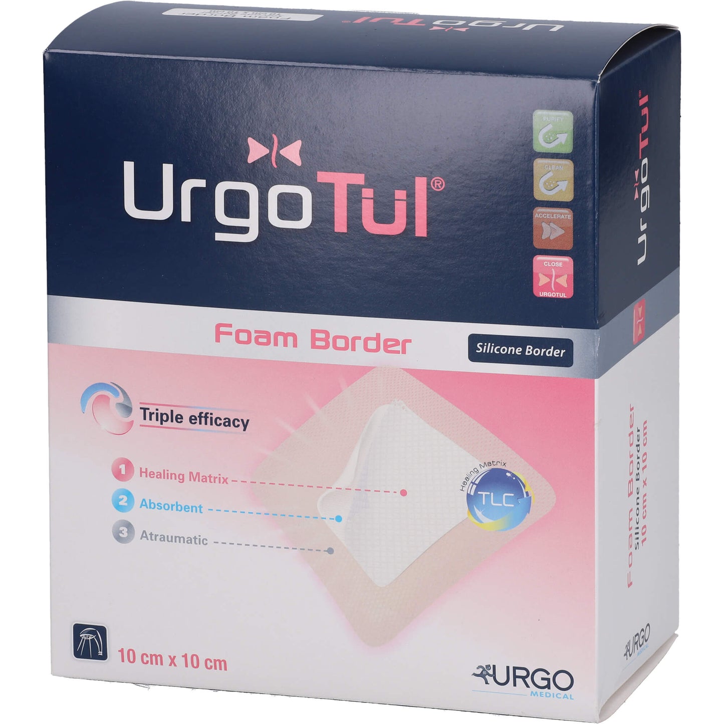 URGOTÜL Foam Border 10x10 cm Verband 20 St