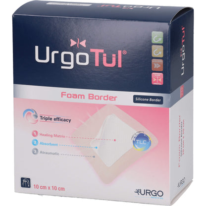 URGOTÜL Foam Border 10x10 cm Verband 20 St