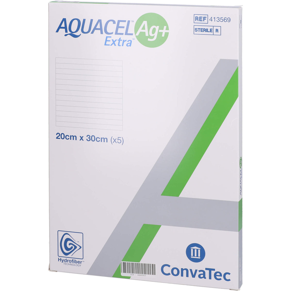 AQUACEL Ag+ Extra 20x30 cm Kompressen 5 St