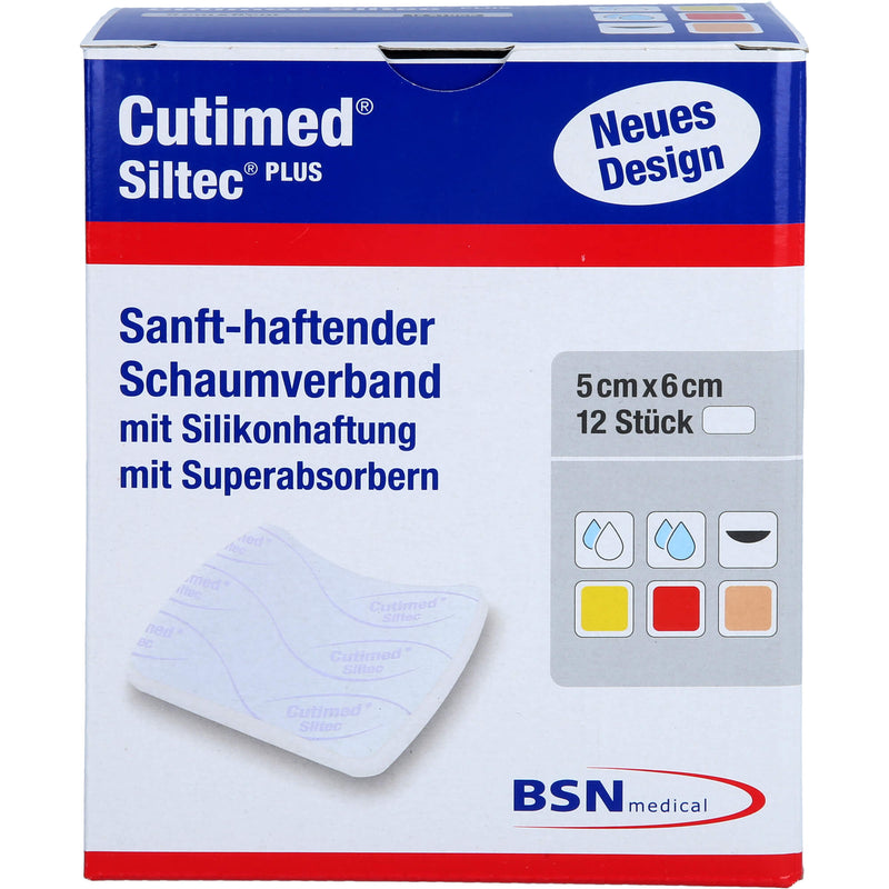 CUTIMED SILTEC PLUS 5X6 12 St