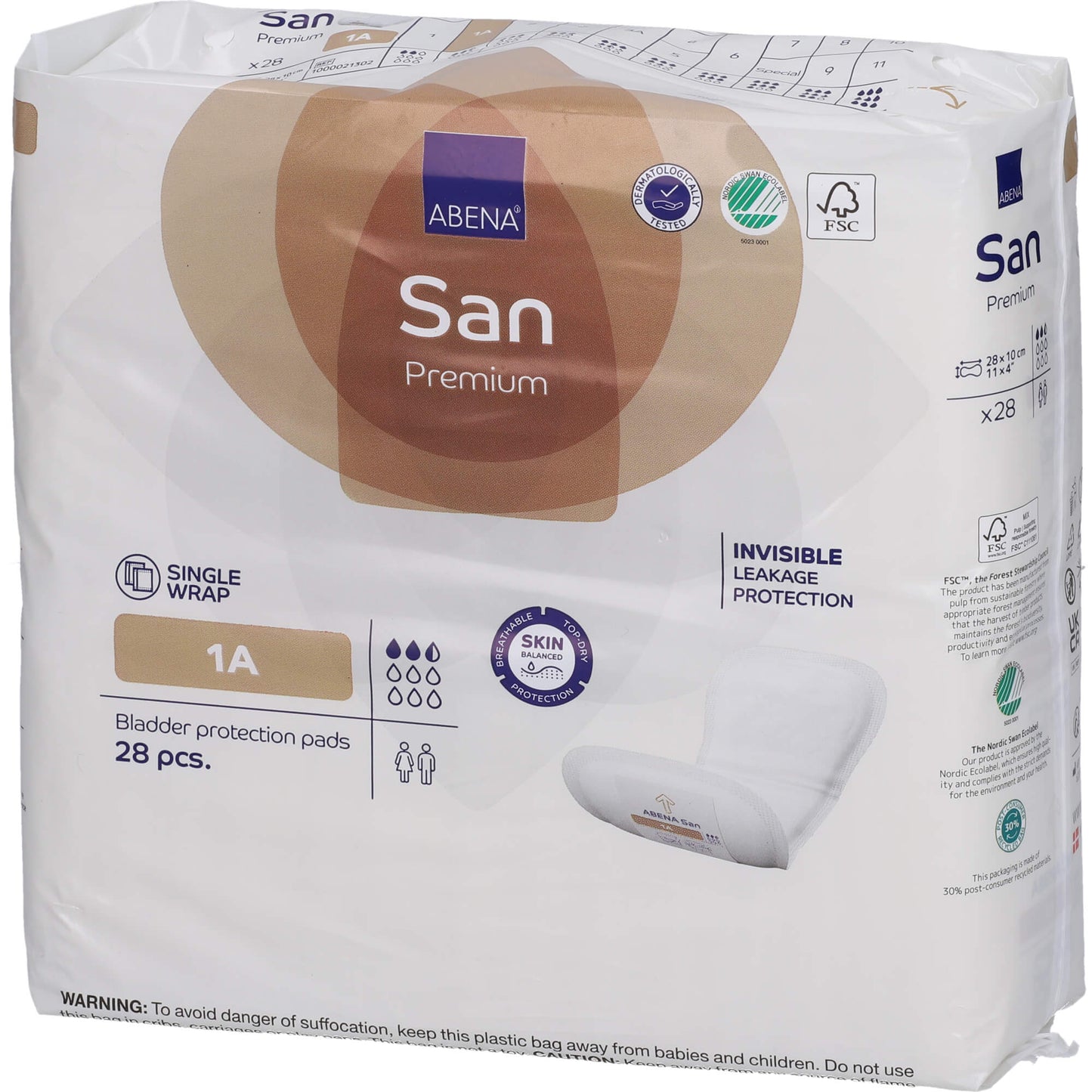 ABENA San 1A Premium Einlagen 28 St