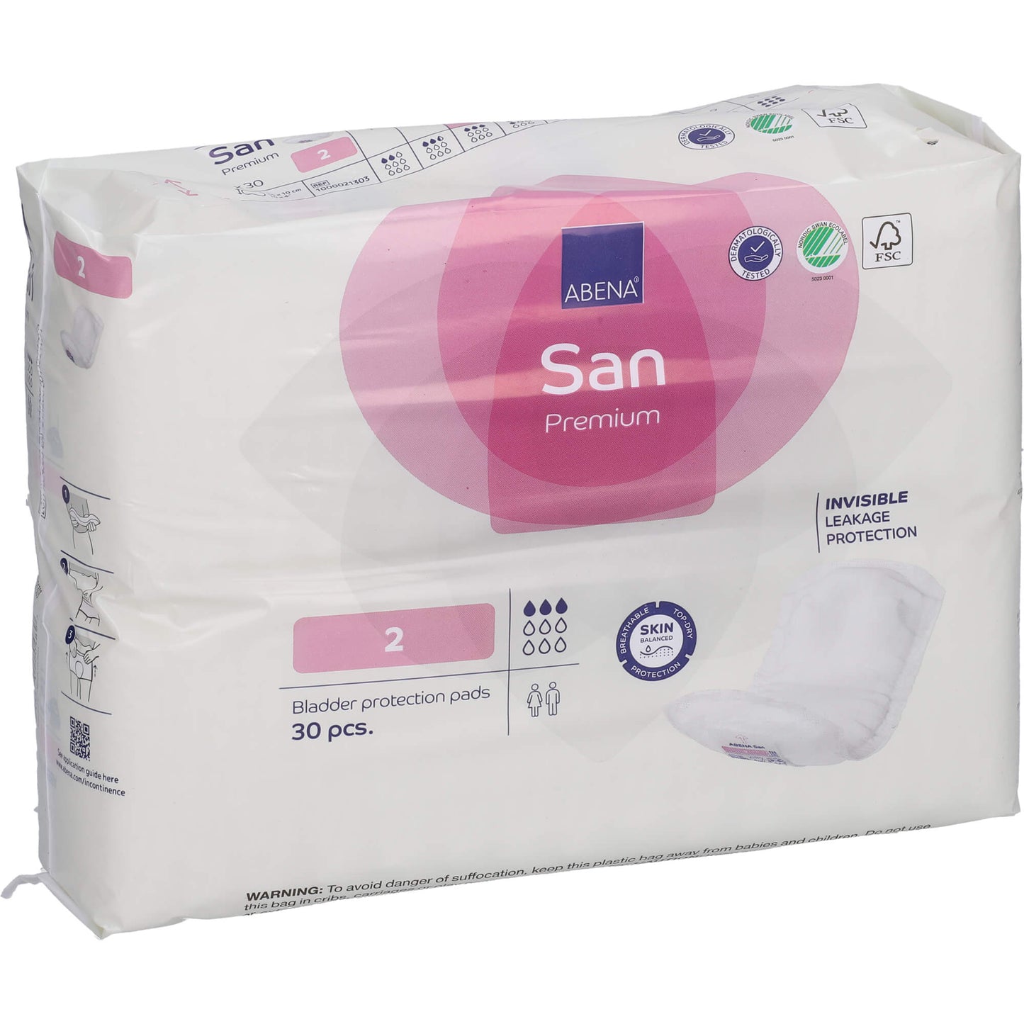 ABENA San 2 Premium Einlagen 30 St