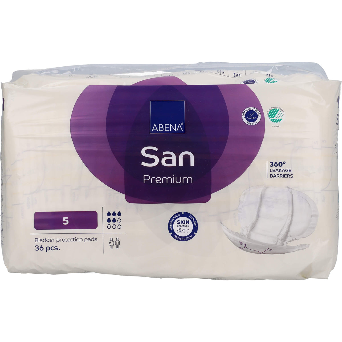 ABENA San 5 Premium Vorlage 36 St