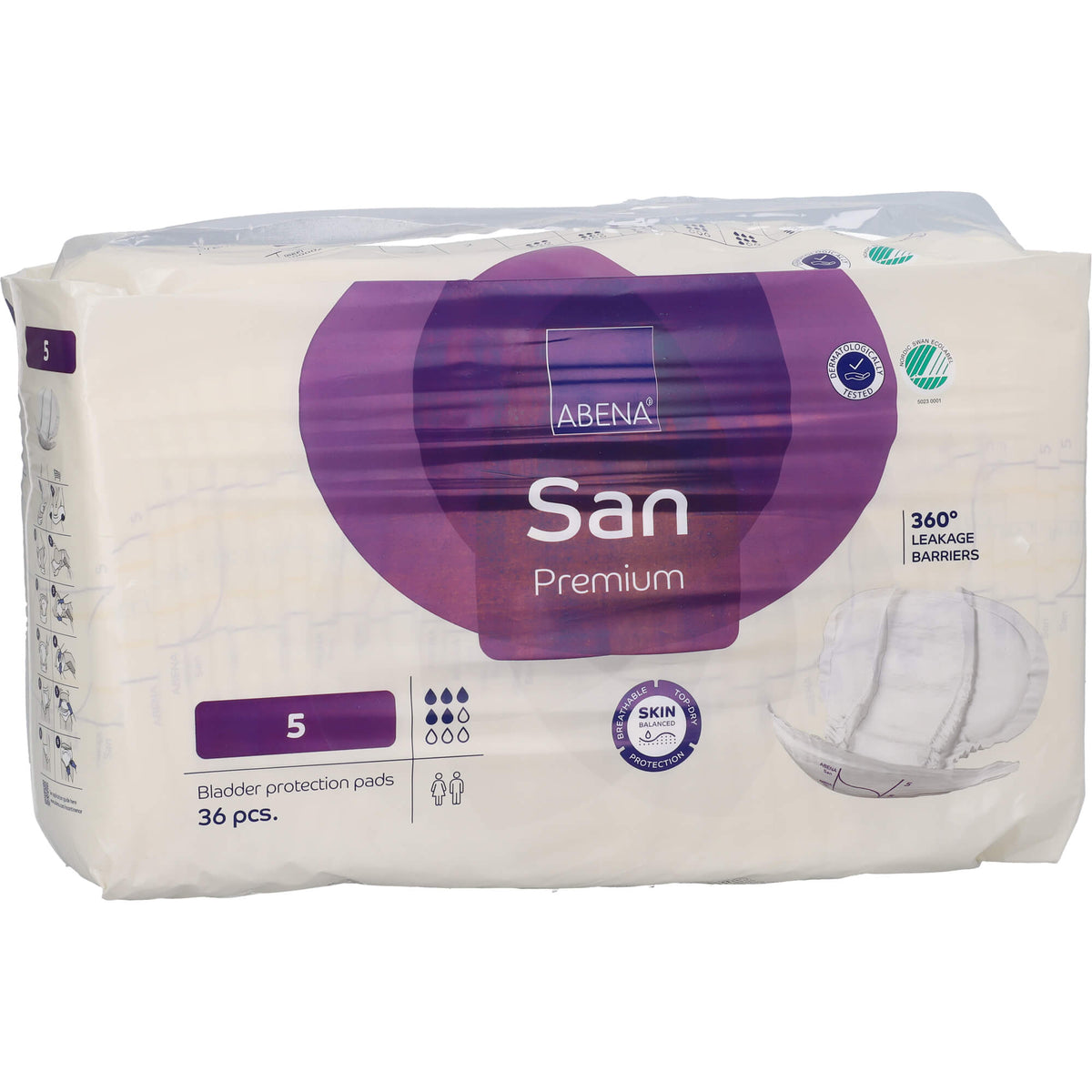 ABENA San 5 Premium Vorlage 36 St