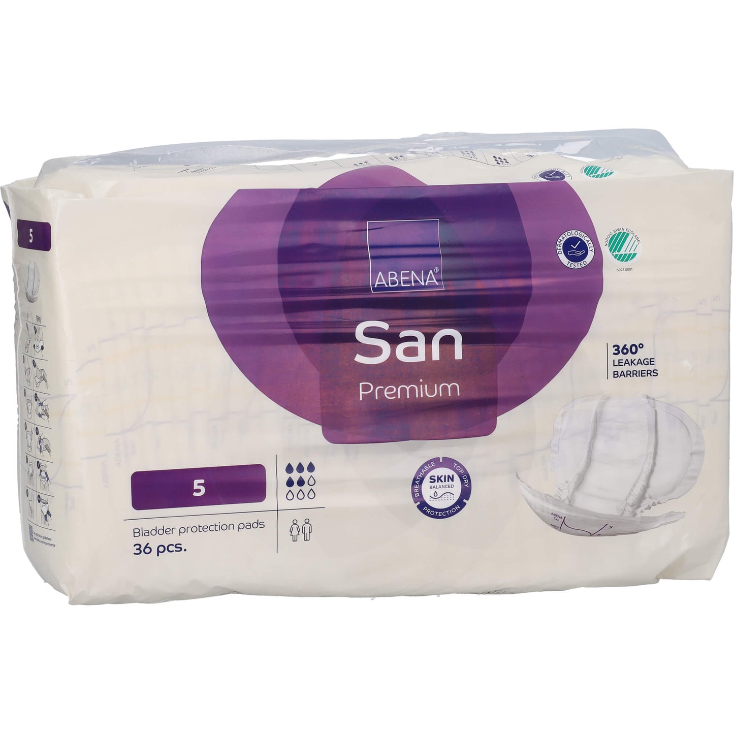 ABENA San 5 Premium Vorlage 36 St