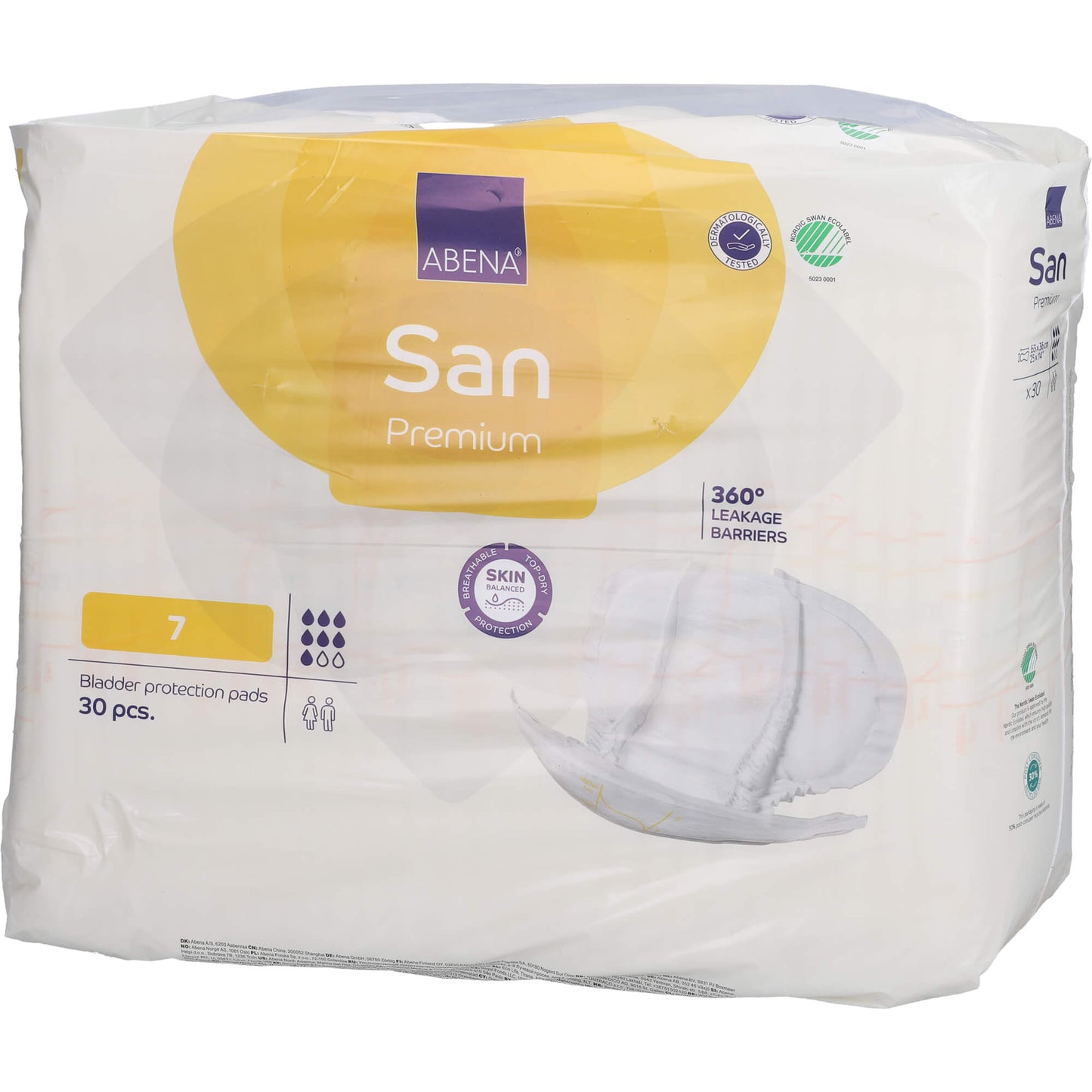 ABENA San 7 Premium Vorlage 30 St