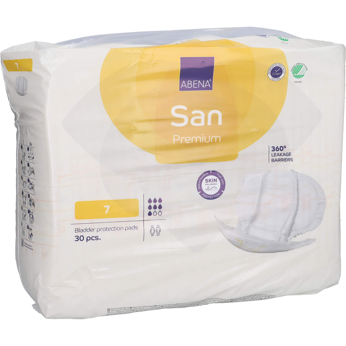 ABENA San 7 Premium Vorlage 30 St