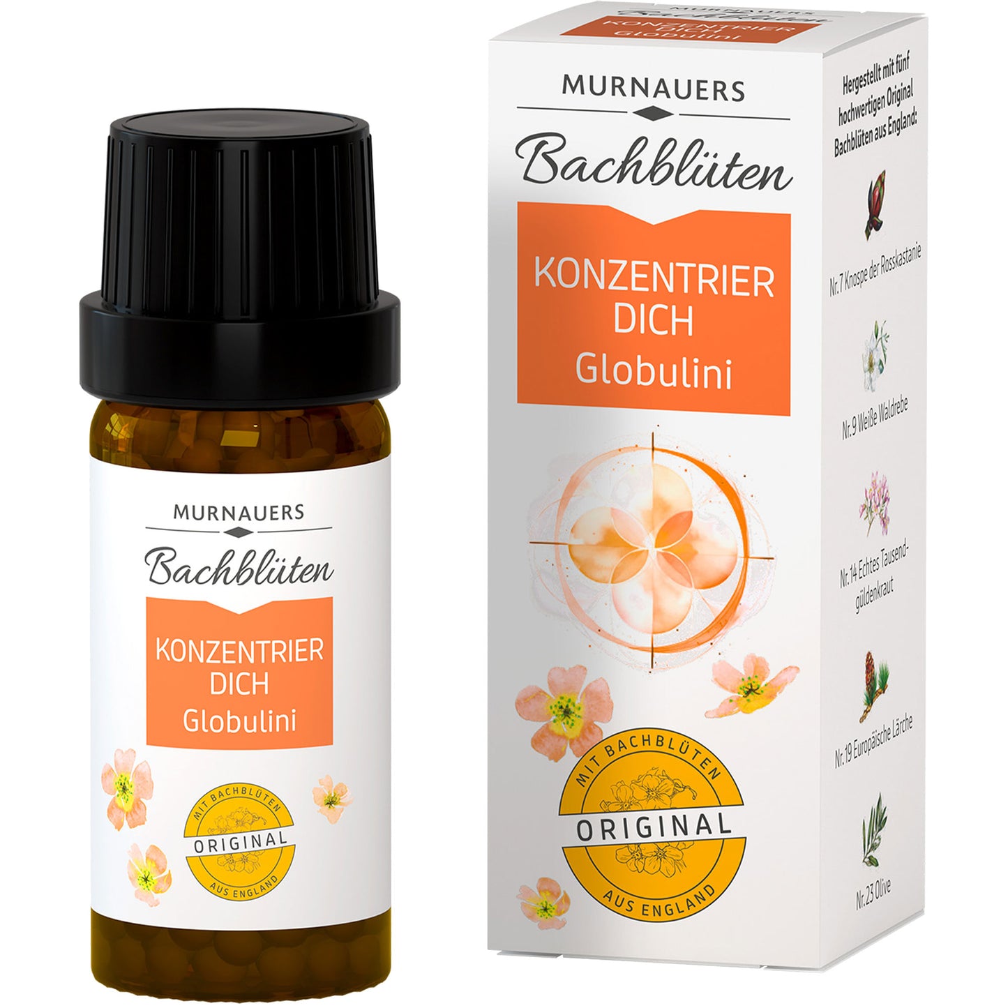 BACHBLÜTEN Murnauers Konzentrier Dich Globulini 10 g