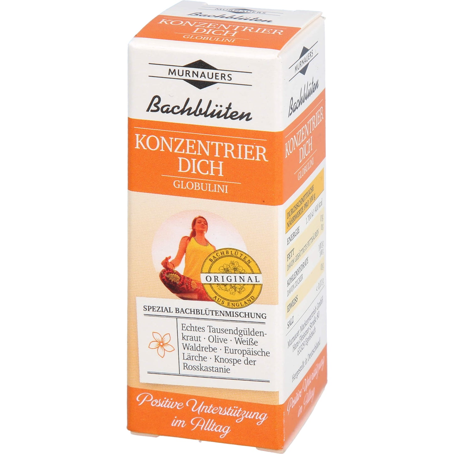 BACHBLÜTEN Murnauers Konzentrier Dich Globulini 10 g