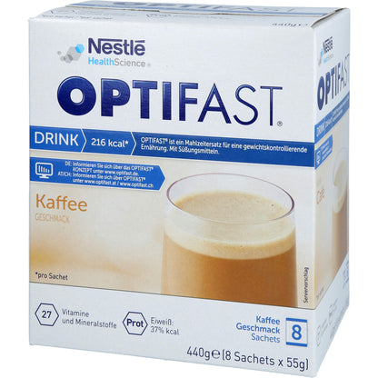 OPTIFAST home Drink Kaffee Pulver 8X55 g
