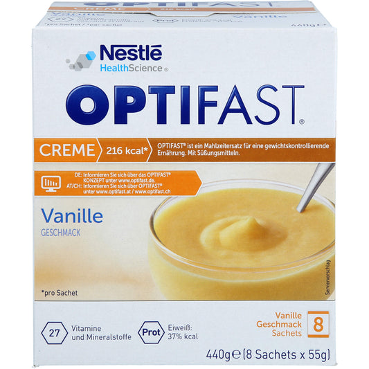 OPTIFAST home Creme Vanille Pulver 8X55 g