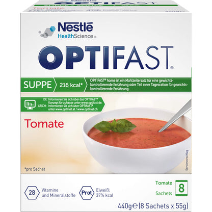 OPTIFAST home Suppe Tomate Pulver 8X55 g