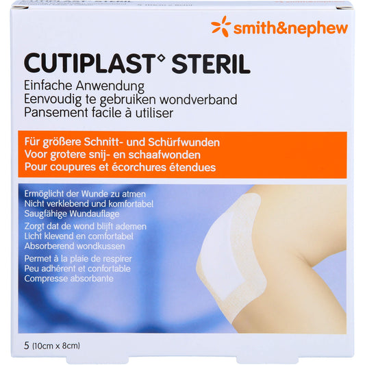 CUTIPLAST steril Wundverband 8x10 cm 5 St