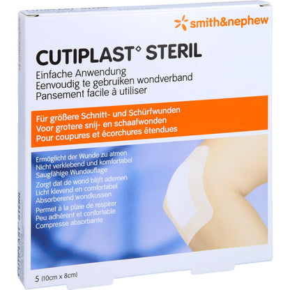 CUTIPLAST steril Wundverband 8x10 cm 5 St