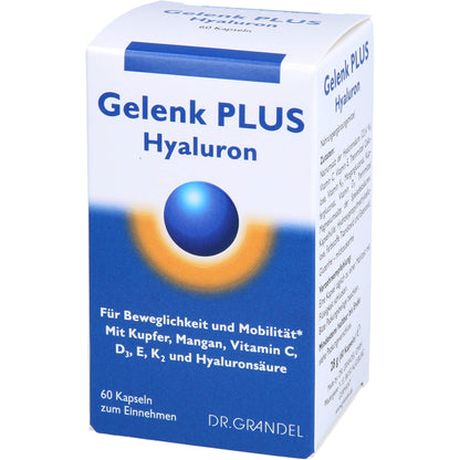 GRANDEL Gelenk PLUS Hyaluron Kapseln 60 St