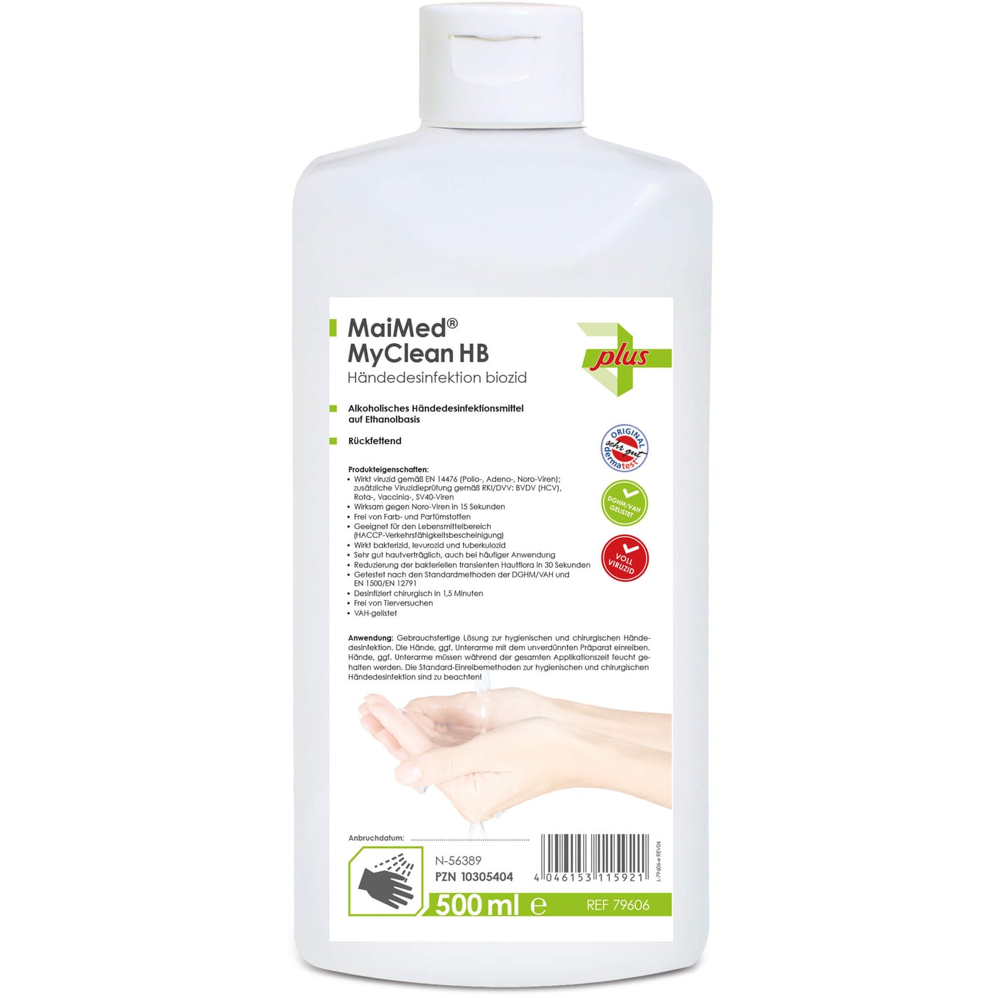 MAIMED MyClean HB Haut- & Händedesinf.biocid Lsg. 500 ml