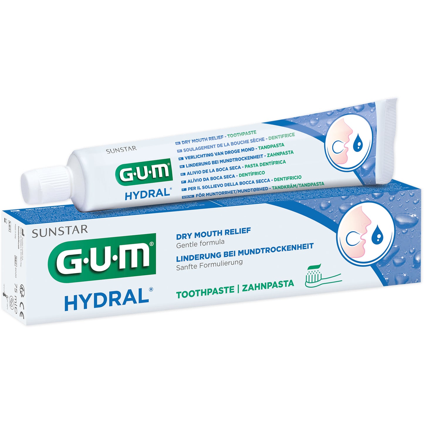 GUM HYDRAL Zahnpasta 75 ml