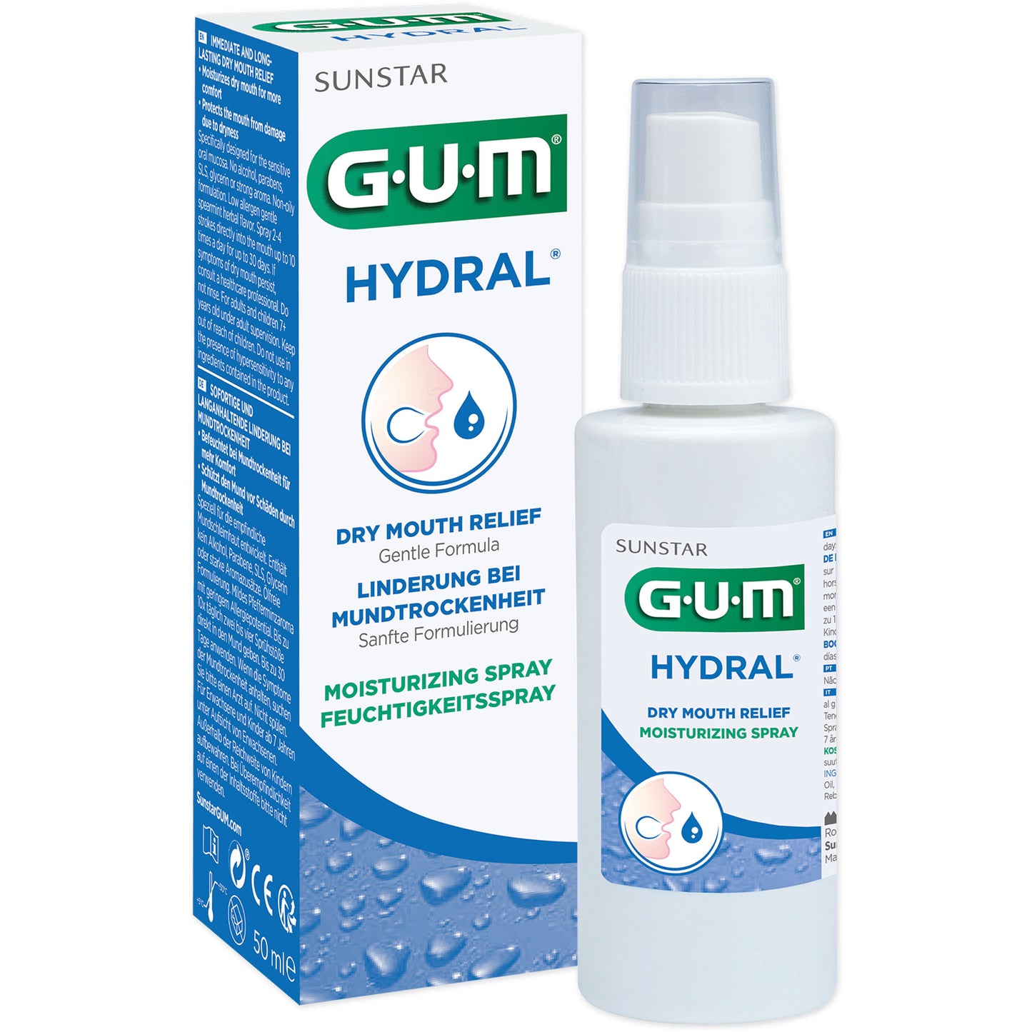 GUM HYDRAL Feuchtigkeitsspray 50 ml