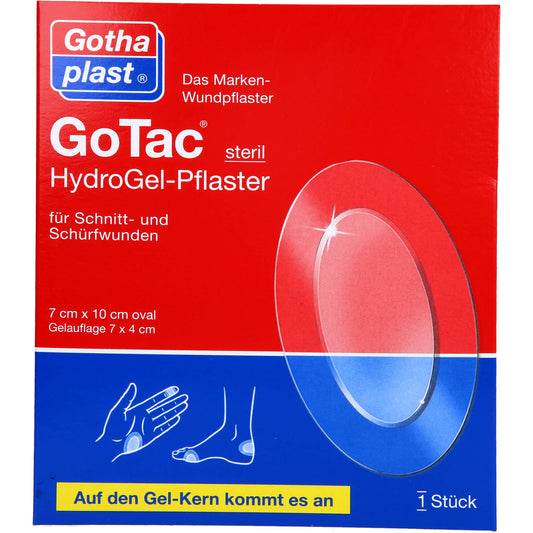 GOTAC HydroGel-Pflaster 7x10 cm steril 1 St