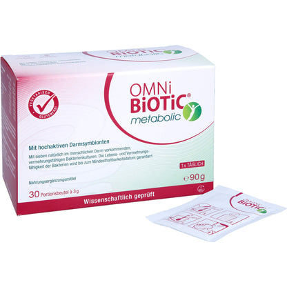 OMNI BiOTiC metabolic Probiotikum Pulver Beutel 30X3 g