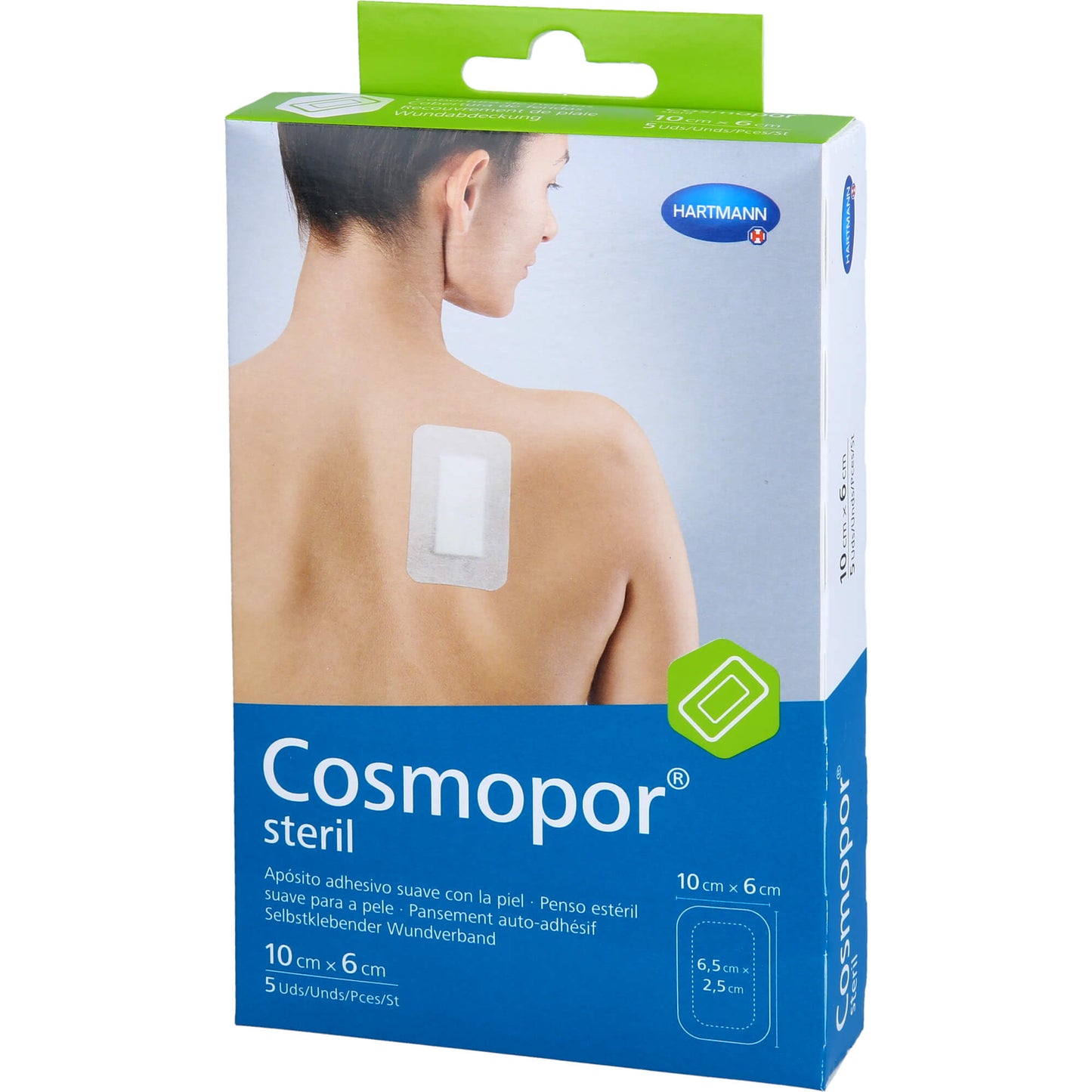 COSMOPOR steril Wundverband 6x10 cm 5 St
