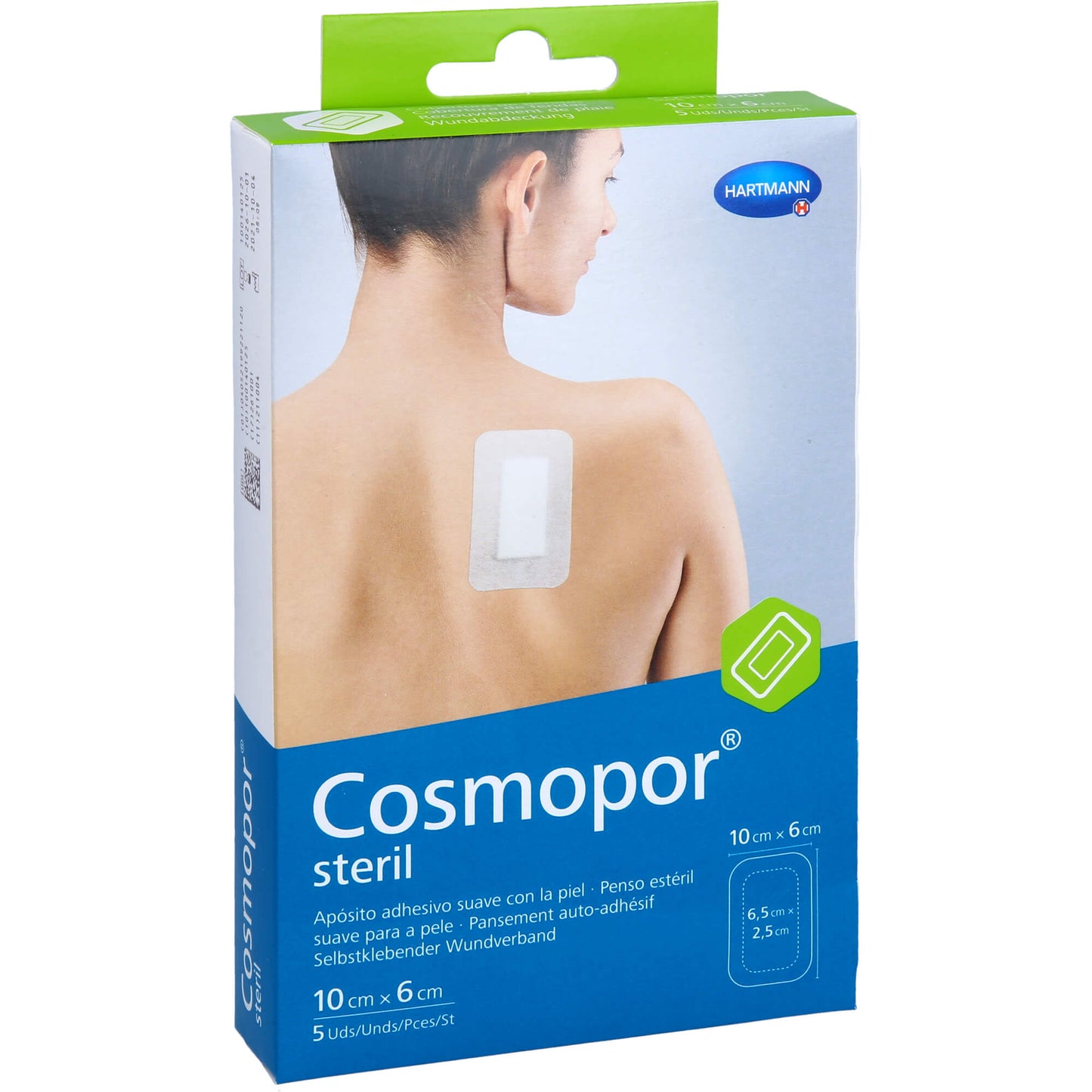 COSMOPOR steril Wundverband 6x10 cm 5 St